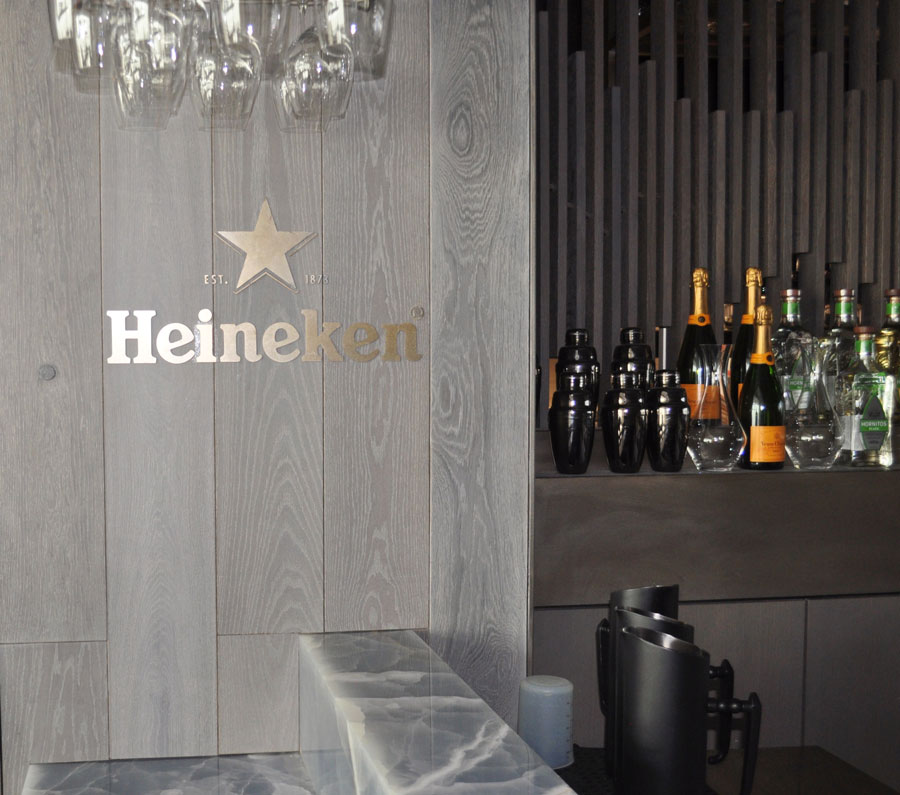 Bar Wall Panel Pier 17 Restaurant NYC