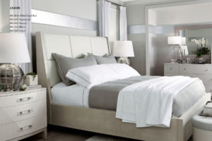 Bed Bernhardt Project White Wood Floor