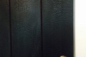 black-wood-doors custom black wood door