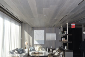 Ceiling Panels Lounge Pier 17 Restaurant NYC