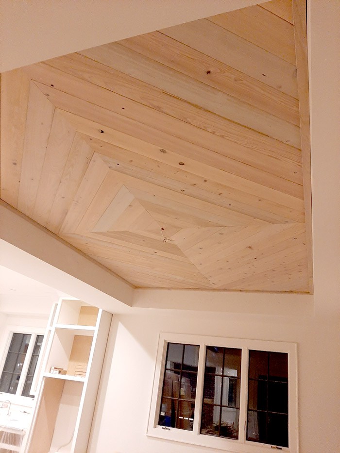 cypress1 Whitewashed Cypress Ceiling