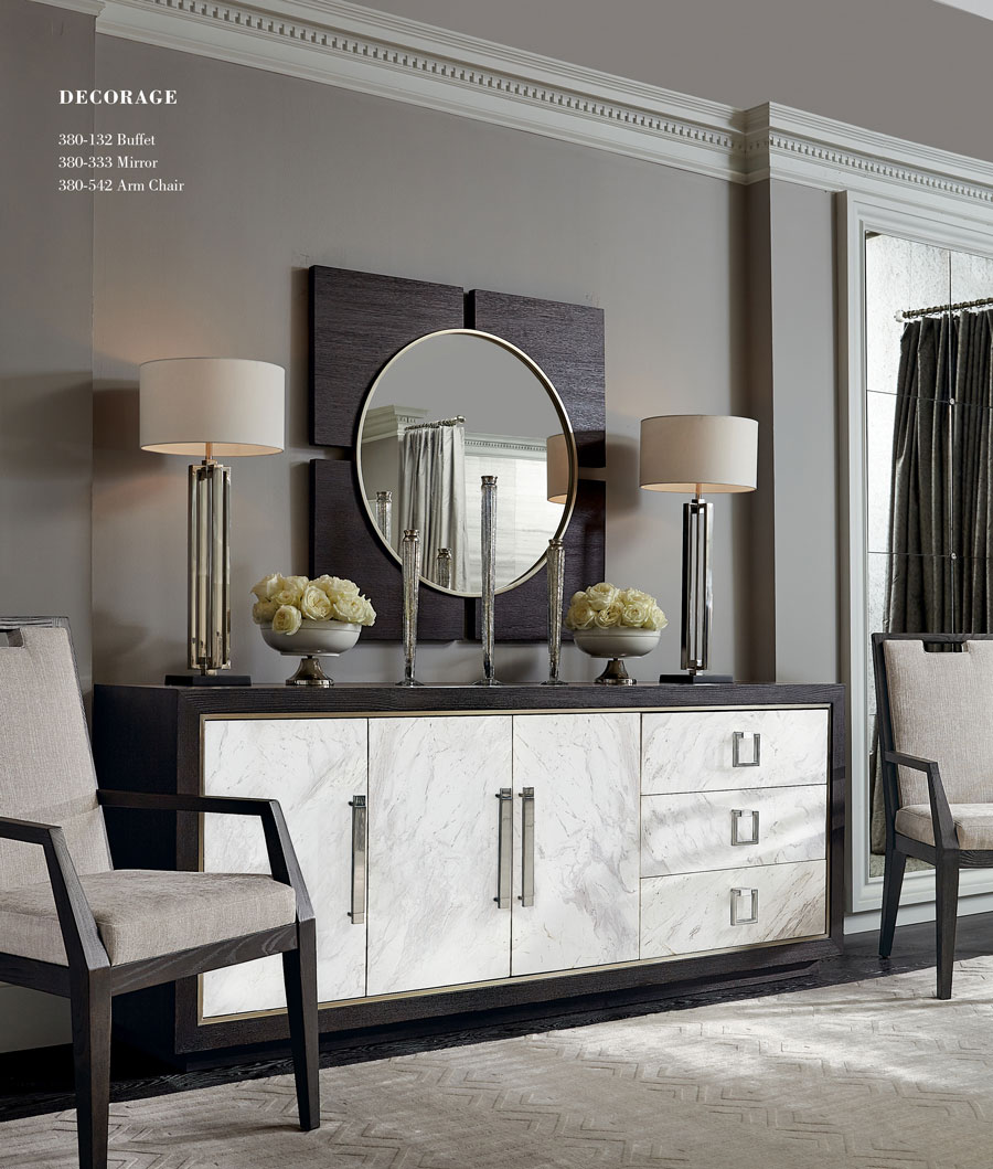 Dresser Bernhardt Project Black Wood Floor