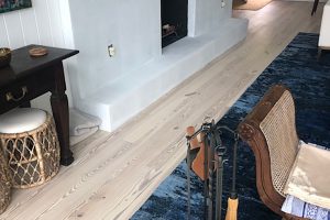 Heart Pine Flooring with the Snowdrop color.