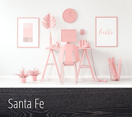 Pale Pink Furniture with Santa Fe Floor Pale Pink Furniture with Santa Fe Floor