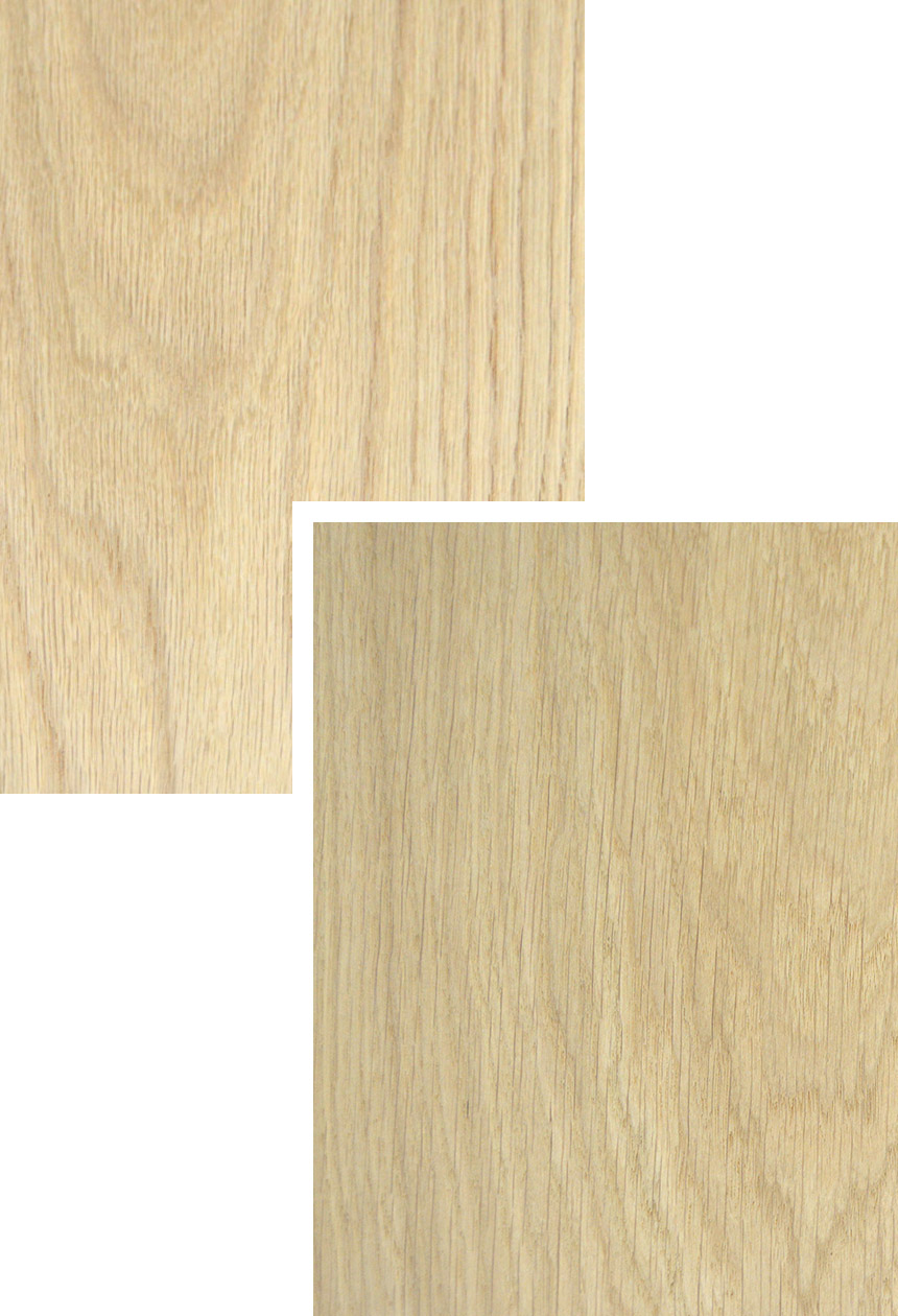American & European Oak