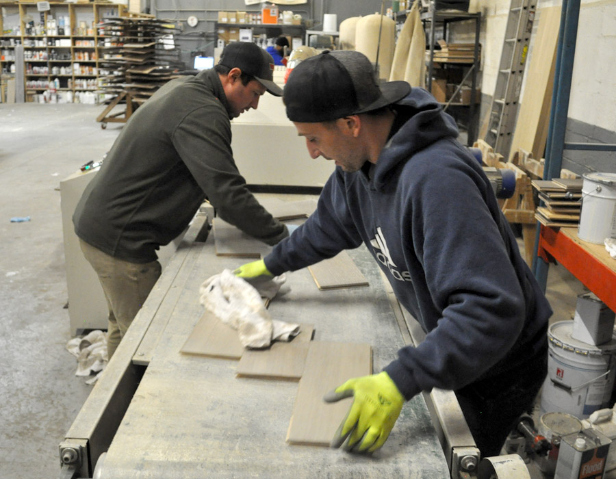 The creation process.