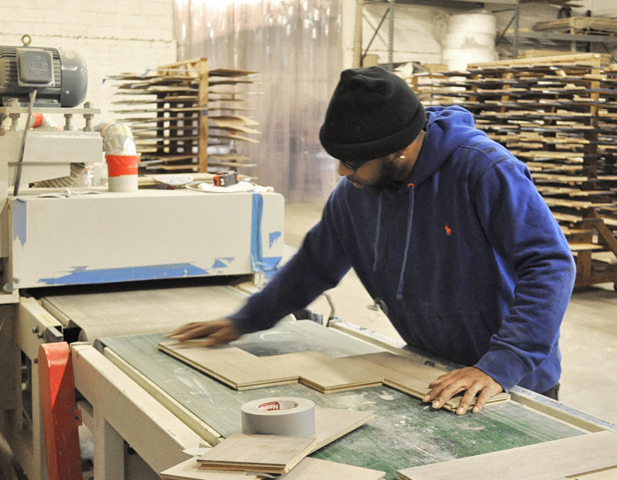 The creation process.