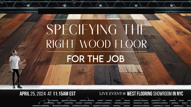 Specifying The Right Wood for the Job 2024 CEU